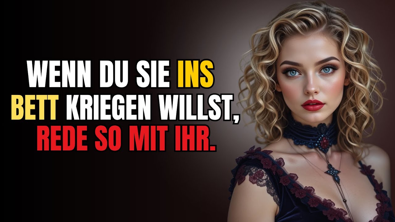 Wenn du das sagst... wird sie anfangen, dir nachzujagen! | Stoizismus