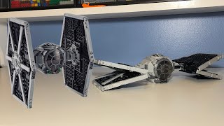 LEGO Moff Gideon’s TIE Fighter made from 2021 TIE Fighter! | Tutorial (No Extra Pieces!)