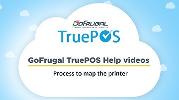 GoFrugal TruePOS - Process to map the printer | Windows Print Settings