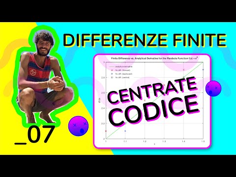 Differenze Finite Teoria e Codice Matlab/Octave - 07 - Centrali (codice)