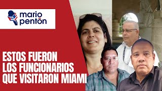 Exclusiva: Estos fueron los funcionarios cubanos que visitaron el Aeropuerto Internacional de Miami