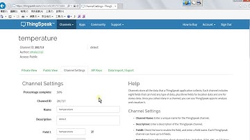 8 Thingspeak平台簡介