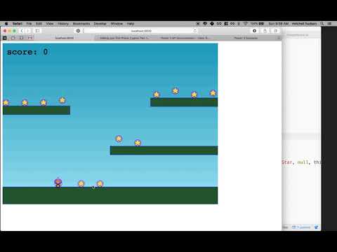 17 Phaser 3 tutorial physics setCircle stars bombs