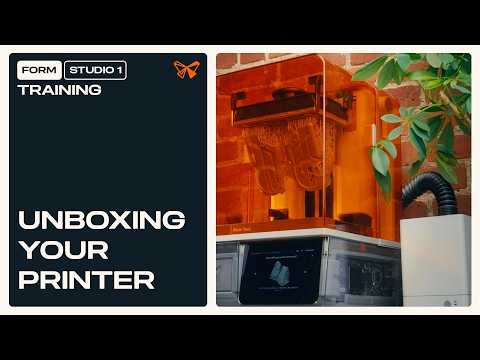 Unboxing Your Formlabs Form Studio 1 | SLA 3D Printer Guide