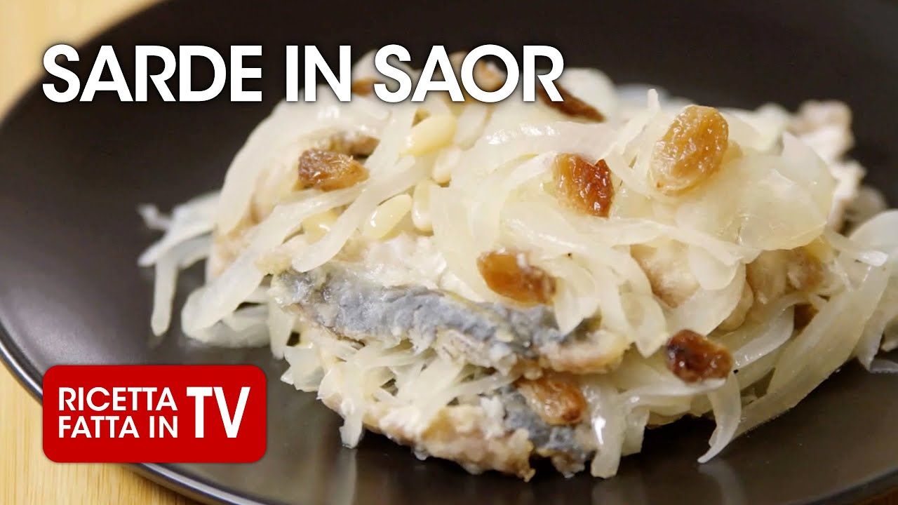 SARDE IN SAOR di Benedetta Rossi - Ricetta TV Fatto in Casa per Voi