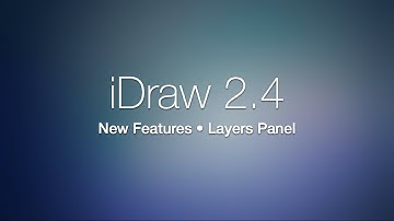 iDraw 2.4 - Layers Panel