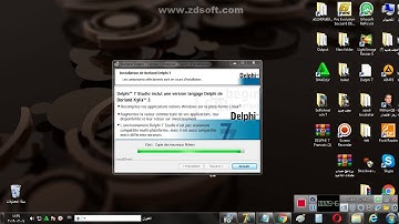 تثبيت برنامج دلفي 7