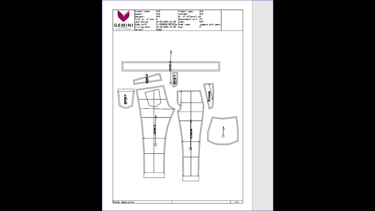 PANT PATTERN MAKING FULL TUIOTORIAL IN BANGLA (GEMENI CAD). - YouTube