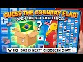 LIVE: GUESS THE FLAG! 🚩 CAN YOU OPEN ALL BOXES? 🌍