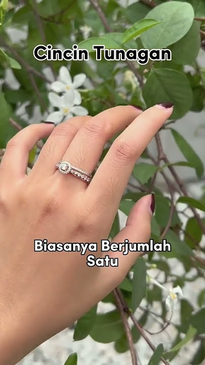Perbedaan cincin nikah dan cincin tunangan #shorts #semarnusantara #cincinnikah #cincintunangan