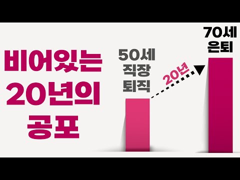 50세 퇴직, 70세 은퇴, 20년은 어떡하지?