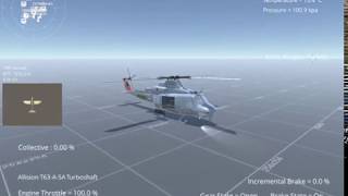 Silantro Helicopter Simulator: Bell UH-1Y Venom Flight + Weapons Test screenshot 5