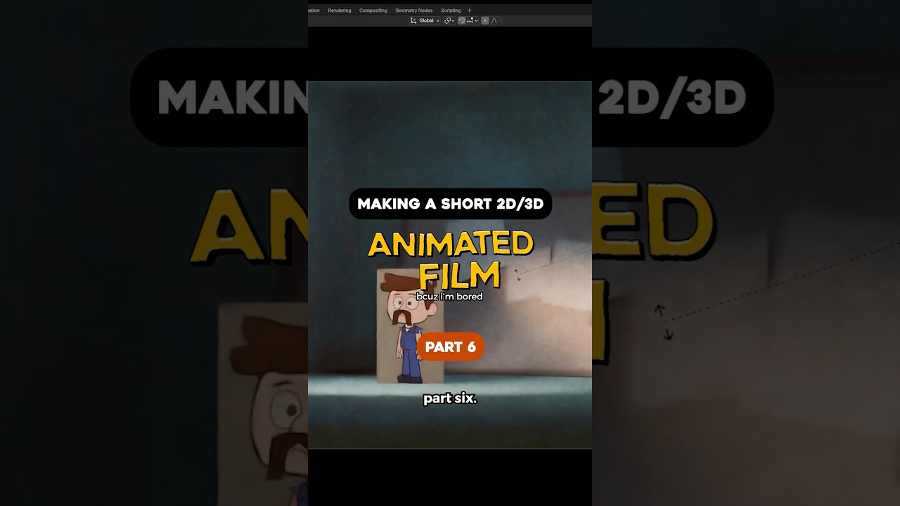 Making a 2D 3D HYBRID film - part 6