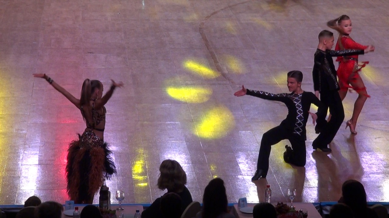 WDSF Open Junior 2 Latin 1/2 Paso Ilia Gonchar - Alexandra Gracheva