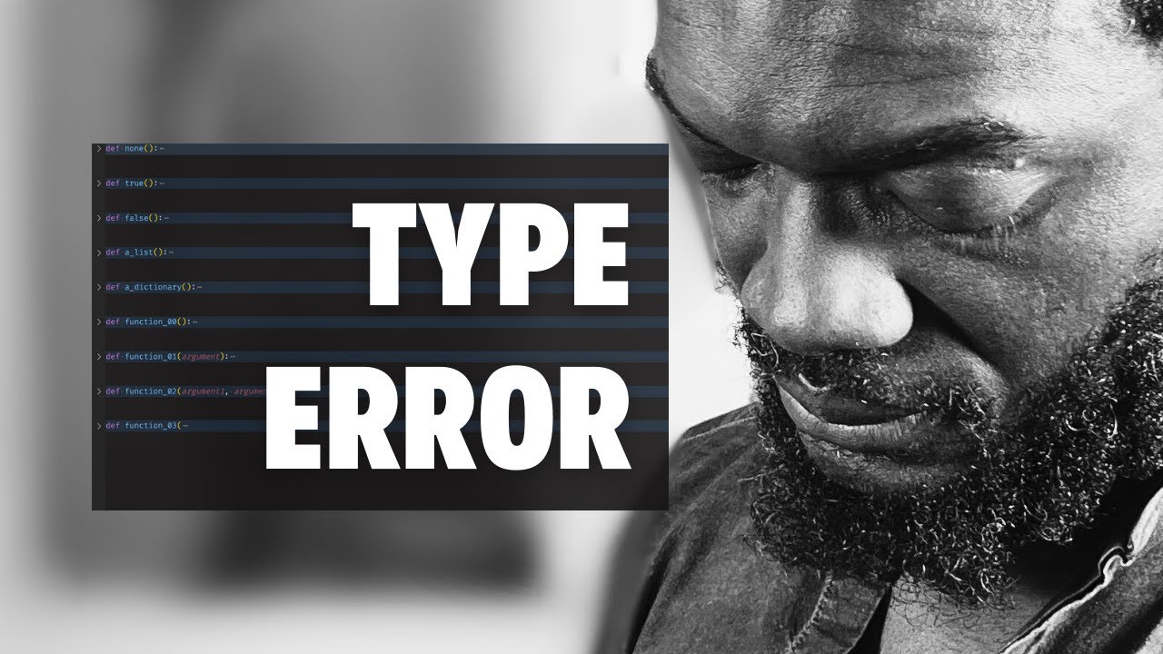 Python for Beginners: Why do I get TypeError?