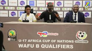 WAFU ZONE B QUALIFIERS: GHANA VRS COTE DIVOIRE POST MATCH PRESS CONFERENCE