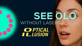 SEE OLO 💚👀 (No Lasers! Optical Illusion)