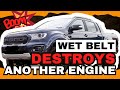 🚨 DESTROYED ENGINE 🚨 On a 2021 Ford Ranger, Wet Belt Catastrophe at 109K Miles! - The Car Edition