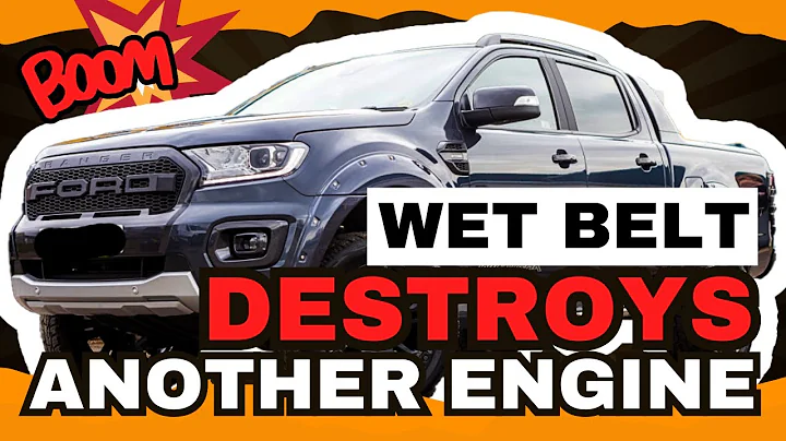 🚨 DESTROYED ENGINE 🚨 On a 2021 Ford Ranger, Wet Belt Catastrophe at 109K Miles! - The Car Edition