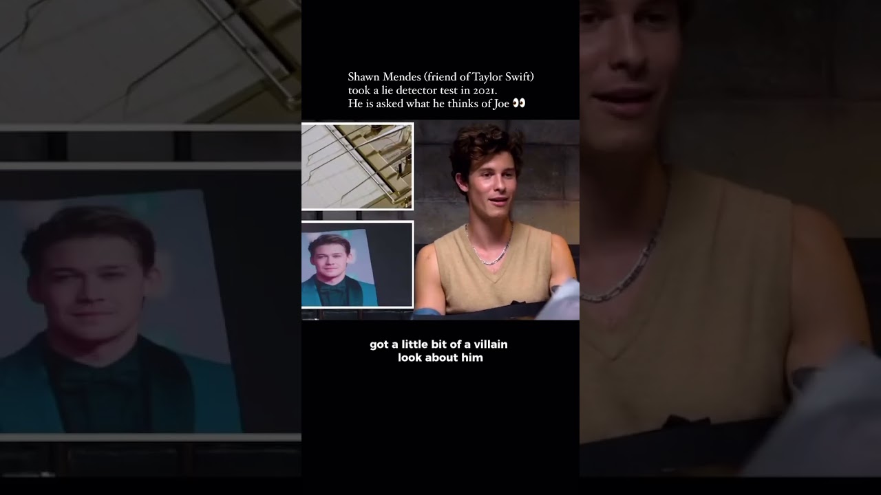 Я никогда не забуду это интервью, которое дал Шон Мендес, говоря о Джо Элвине как о друге Тейлор ...