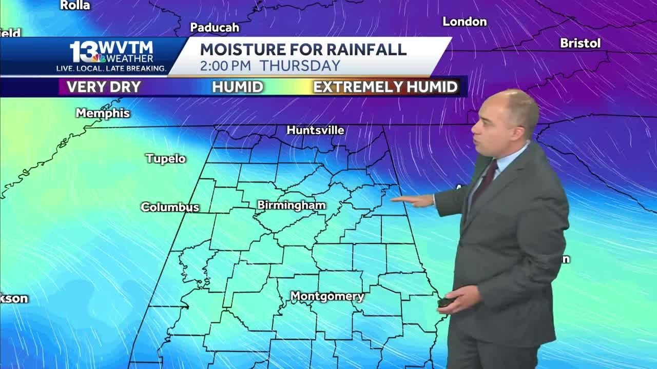More scattered heavy storms for Alabama through midweek, and the air ...