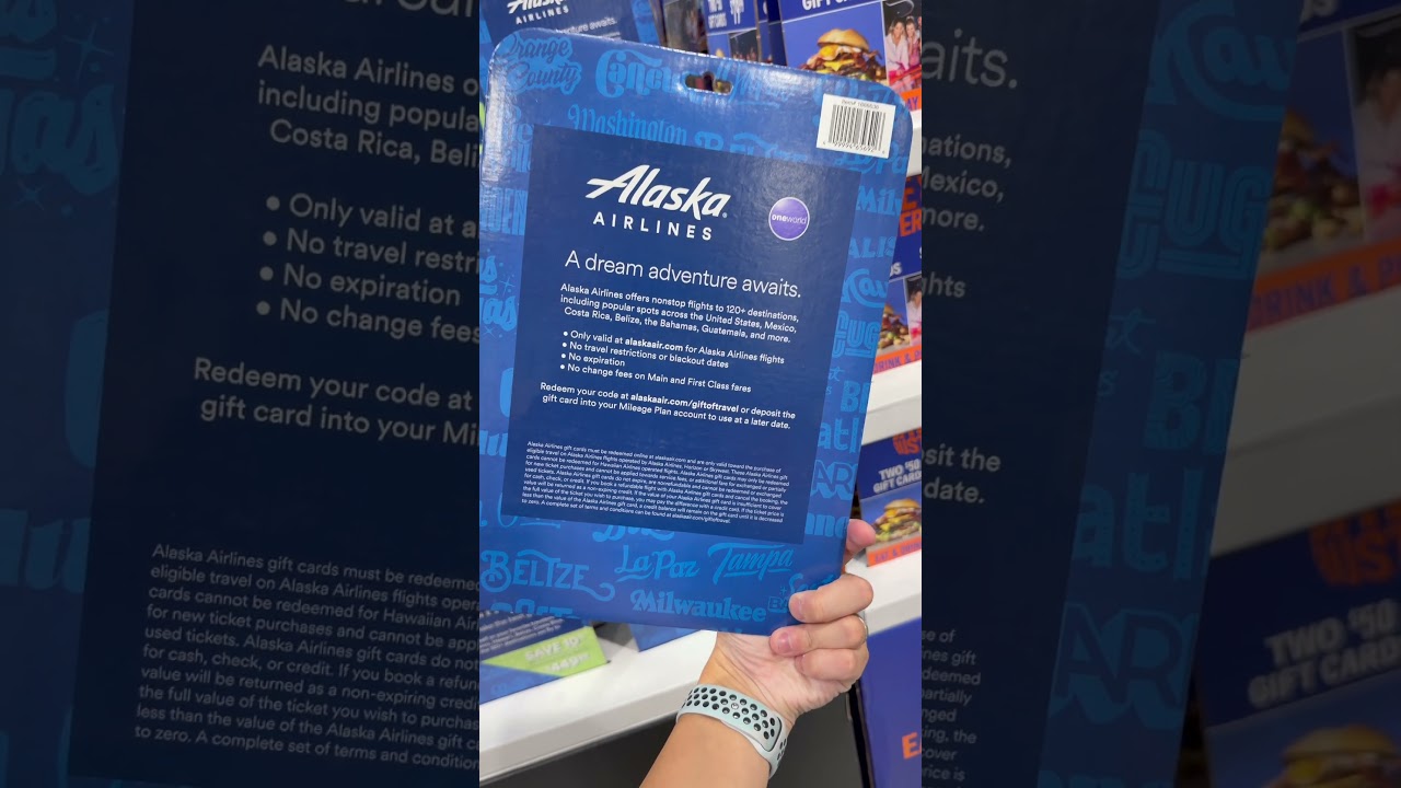 ✈️ Alaska Airlines 5 x $100 Gift Cards (Itm. 1888636) @alaskaair