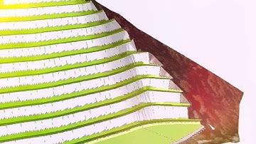 Animation of quarry design made with Autodesk Civil 3D & ReCap II