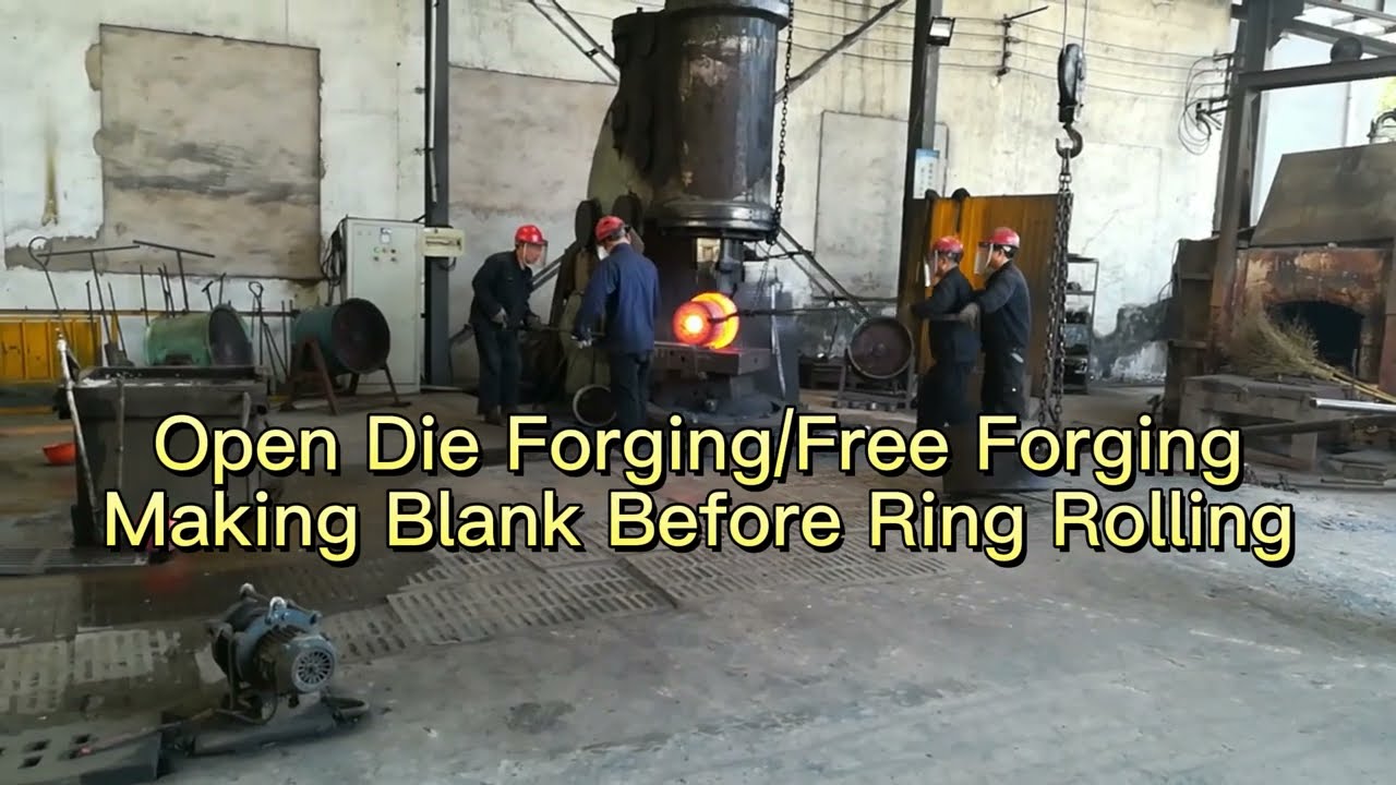 Blank design for ring rolling