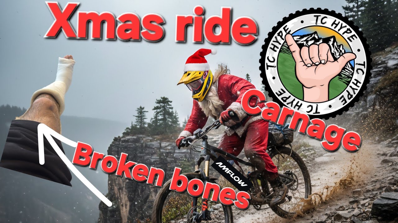 XMAS TOMMY C HYPE RIDE, BROKEN BONES INCLUDED.....
