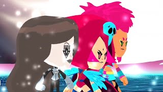 Fan Requested!! (Rad Starfire, Rad Raven, & Jessica Cruz vs Dance Room Cpu!)