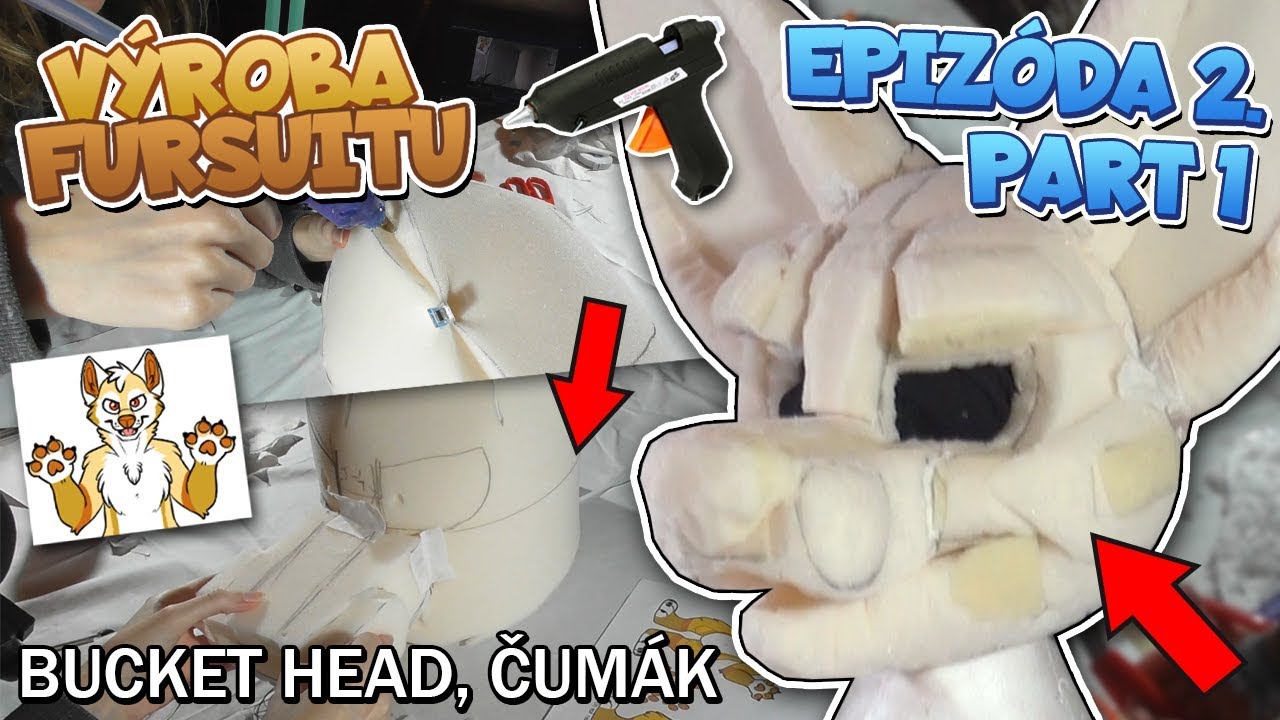 Výroba Fursuitu | Epizóda 2. | Výroba Base PART 1 CZ/SK