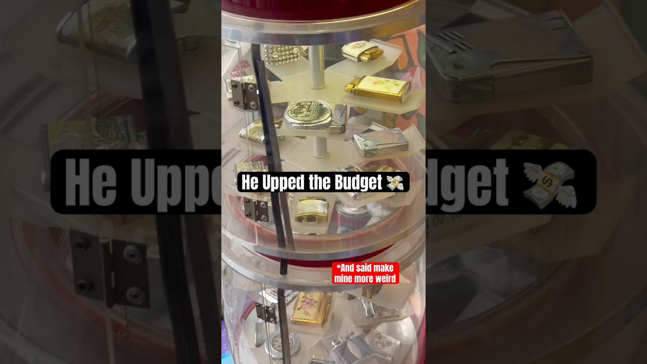 Он увидел мою странную зажигалку-загадку и сказал: «Сделай мою ещё безумнее»