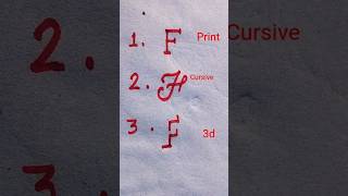 different type of letter" F" ll different type of letter writing ll roycalligraphy 58 ll
