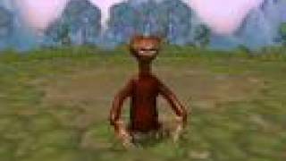 ET creature in Spore