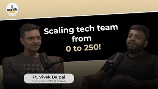 Scaling tech team from 0 to 250! Ft. Vivek Bajpai Co-founder & CTO at GoKwik #podcast