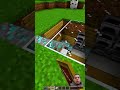 Secret base in Minecraft #minecraft #minecraftnoobvsprovshackervsgod #minecraftbuilding #cartoon