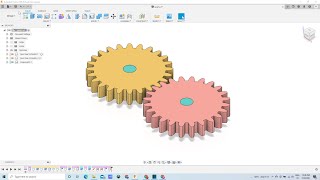 Famous Simplest Gear joint animation in Fusion 360. Wealth