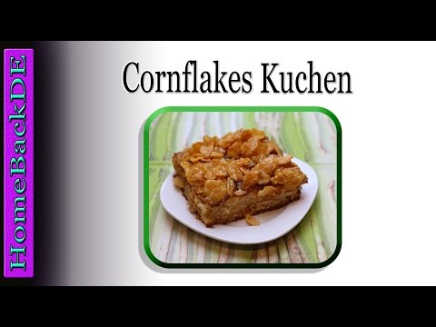 Cornflakes Kuchen Rezept - Backanleitung Von HomeBackDE