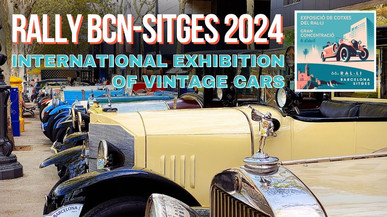 Барселона 4К. Международная выставка старинных автомобилей – Ралли BCN-Sitges 2024
