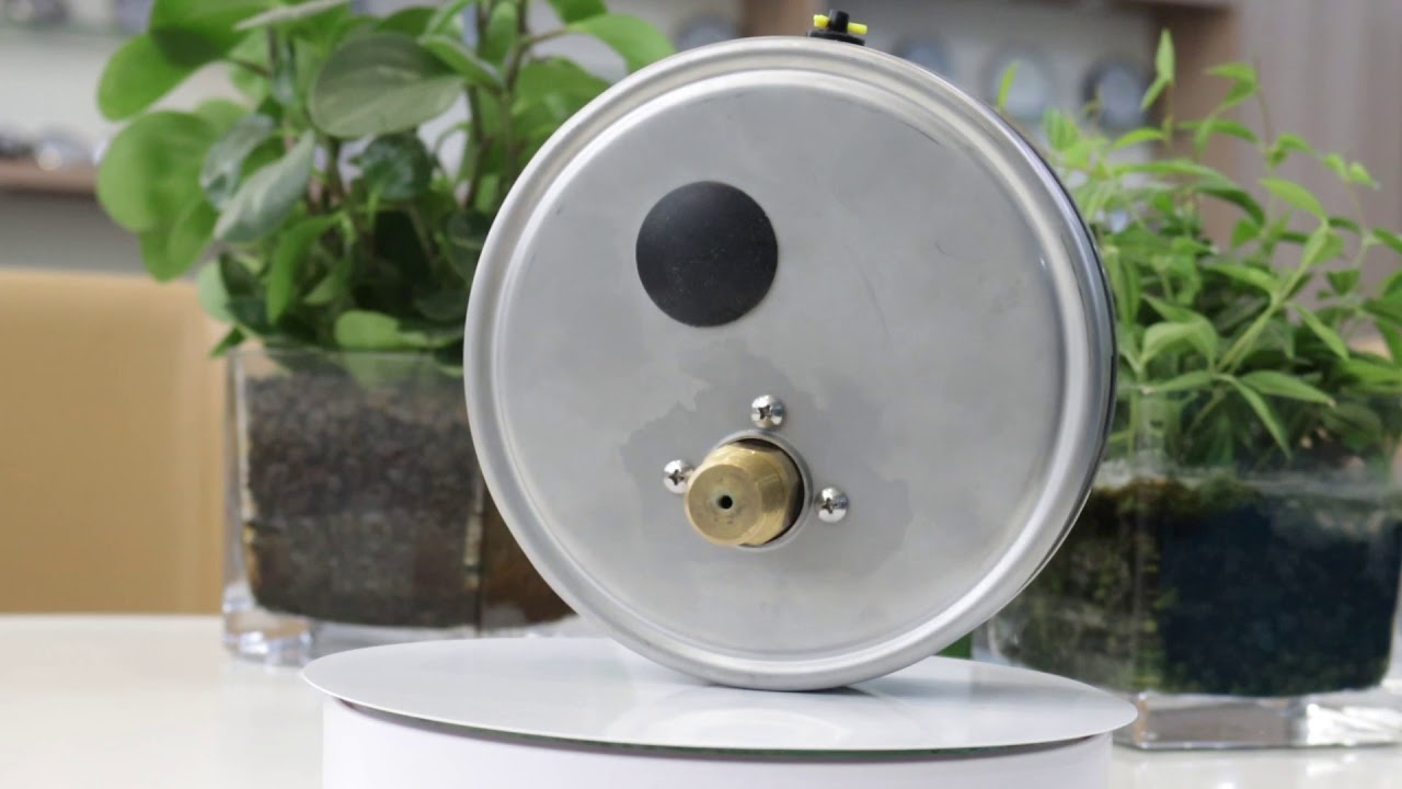 Stainless steel liquid filled pressure gauge