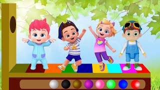 Baby Shark Learns Colors | CoComelon Nursery Rhymes & Kids Songs