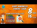 ULTRAFEN 8.Sınıf 16.Deneme Soru Çözümleri (2018-2019 16.Deneme)
