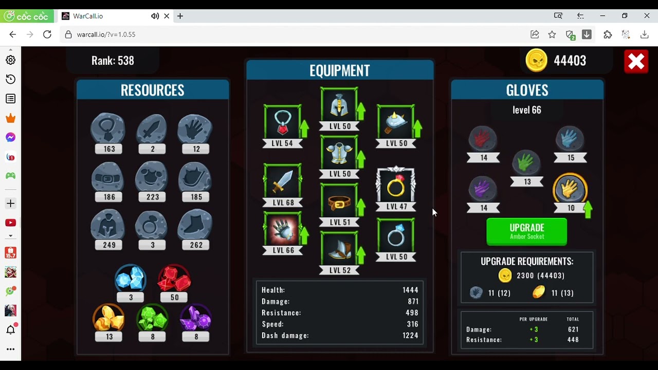 WarCall.io NOOB - PRO