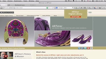 Tech Tip Tuesday - Using ARTStor Images in Blackboard