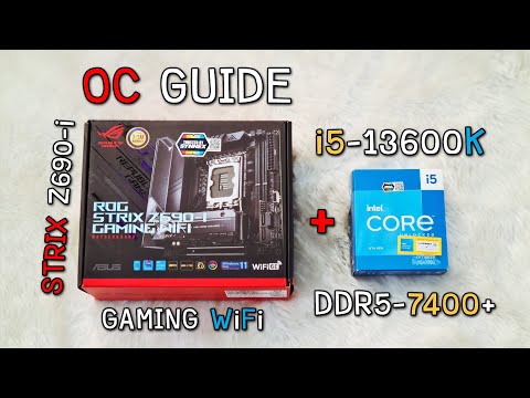 OC Guide ROG STRIX Z690-I GAMING WiFi + i5-13600K SP79