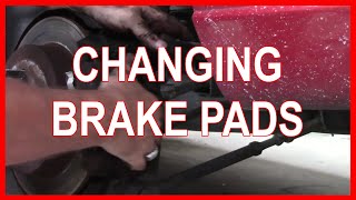 Changing Brake Pads at home