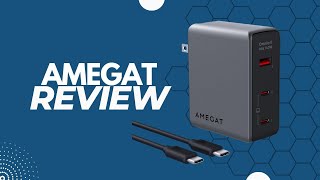 Review: AMEGAT 140W USB C Charger, PD3.1 PPS 3-Port Fast GaN III Laptop Wall Charger, Foldable Plug by The Breakdown With Luke 338 views 3 months ago 4 minutes, 3 seconds