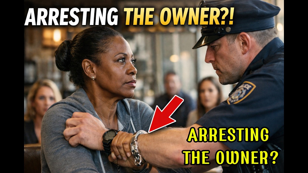 Officer Orders Black Woman to Leave Café — She’s the Owner, Manager Fired...!
