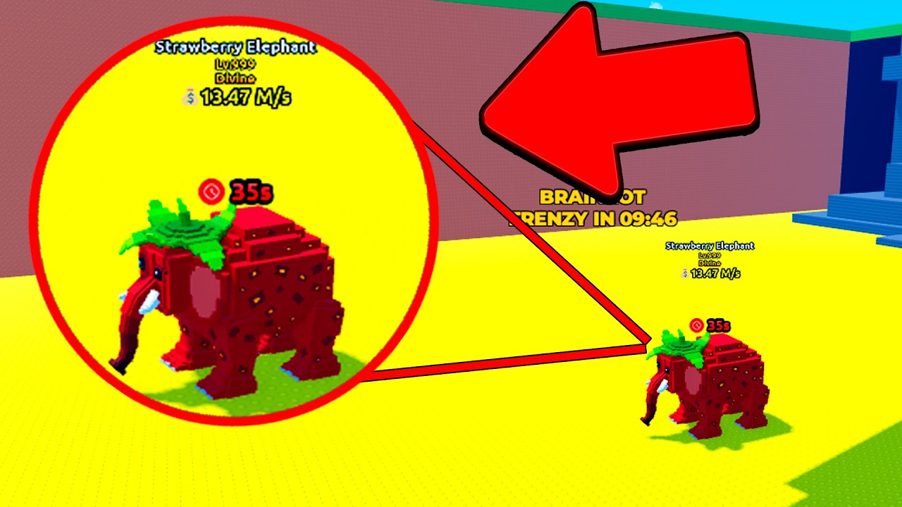 NO WAY THIS IS Strawberry Elephant 🍓🐘