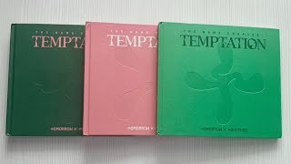 Распаковка альбома TXT / Unboxing album TXT The Name Chapter TEMPTATION